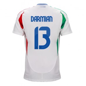 Italija Matteo Darmian #13 Gostujuci Dres EP 2024 Kratak Rukavima